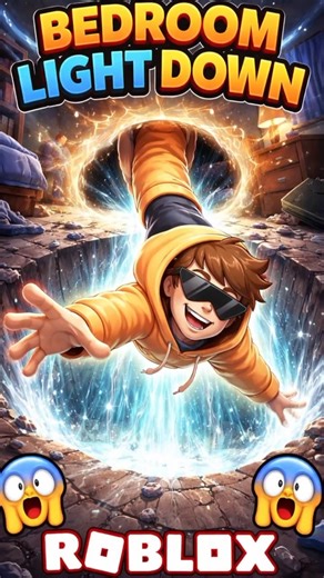 I Found a SECRET LIGHT HOLE in My Bedroom.. (Roblox) 😱#roblox