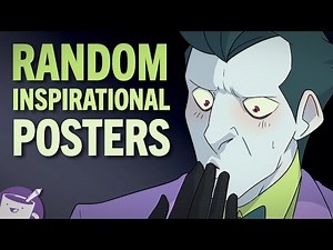 Drawing Randomly Generated Inspirational Posters