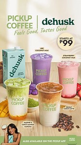 Nadine’s pick? Coco Mango Matcha 🍵🥭 Smooth, refreshing, and just good vibes 🥥💚 Now available nationwide! Order on the PICKUP APP, all PICKUP COFFEE branches, GrabFood, and Foodpanda! 💚 #PICKUPCOFFEExDehusk #FeelsGoodTastesGood #PICKUPCOFFEEPH #PICKUPCOFFEE | PICKUP COFFEE