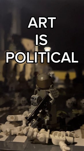 In case you didn’t know where I stand. #lego #politics #legomoc #apocalypse