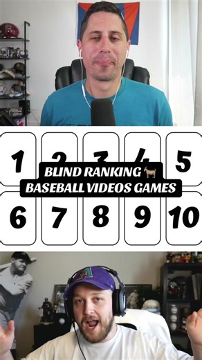 Blind Ranking of Top Baseball Video Games