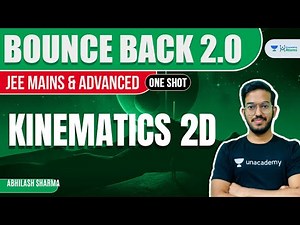 Kinematics 2D | One Shot | #BounceBack2.0 | JEE Physics | Abhilash Sharma