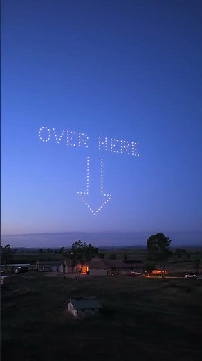 Using drones to guide the Amazon driver to our home 😂