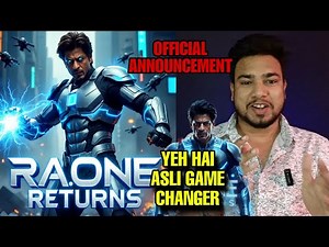 RA.ONE PART 2 | SHAH RUKH KHAN | Ra.One Returns | Official Announcement | SRK