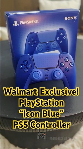 Unboxing PS5 DualSense Controller | Icon Blue | Walmart Exclusive #ps5 #iconblue #gaming