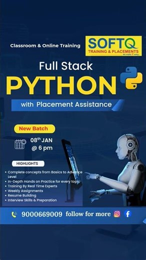 Want an IT Job in 2026? Start With Full Stack Python – New Batch Live