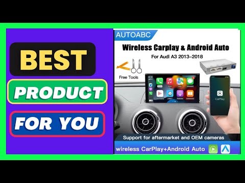 AUTOABC Wireless CarPlay Android Auto Interface for Audi A