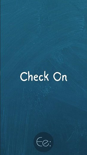 Check On 👀✅ What Does It Mean? English Explained #phrasalverbs #phrases #expression #meaning #idioms