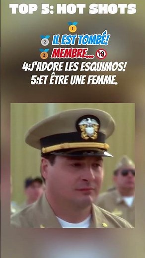 🎬 Top 5 des moments les plus hilarants de Hot Shots 🤣