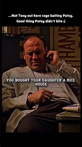 …Not Tony out here rage baiting Patsy. Good thing Patsy didn’t bite👌🏽| 🎥: The Sopranos ⚡️