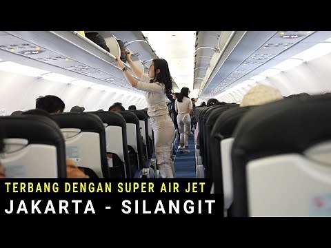 NEW ROUTE!!! Fly with Super Air Jet from Jakarta to Silangit Airbus A320-200