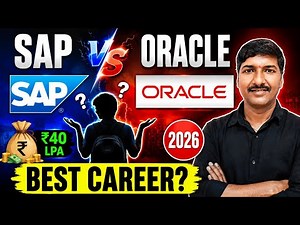 SAP vs Oracle in 2026 🔥 Which ERP Course Gets More Jobs & Higher Salary?