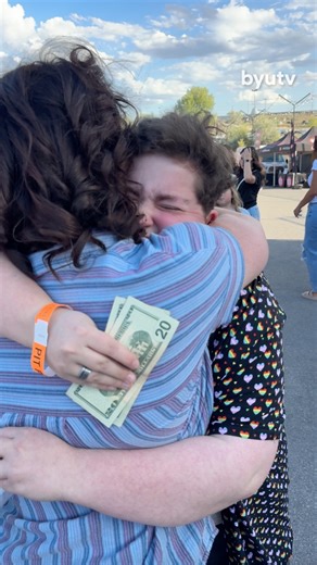 She won pit passes for her favorite band and immediately started crying! 😭 | Random Acts TV