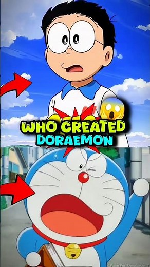 Who created Doraemon 🤯😱||Doraemon creator Revealed🤯😱 #trending #shorts #doraemon
