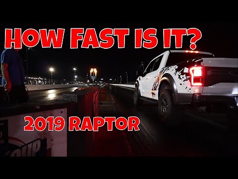Drag Racing My STOCK 2019 Ford F150 Raptor - 3.5 EcoBoost Twin Turbo V6