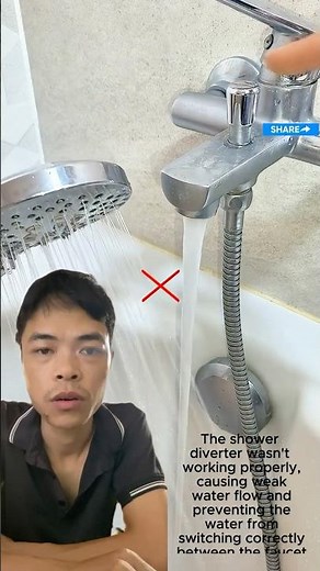 How to easily repair a shower mixer tap yourself #diy #plumbing #tips #tricks