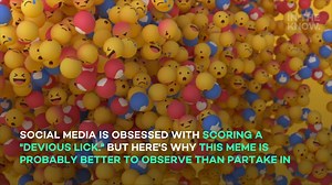 What does 'devious lick' mean and why is it all over TikTok?