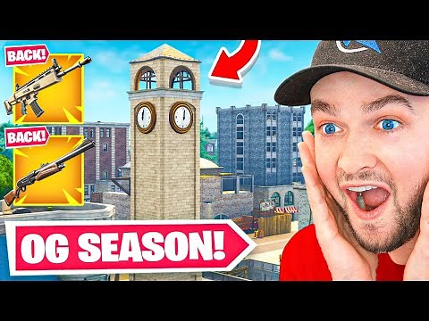 *NEW* Fortnite OG GAMEPLAY! (Chapter 1 Returns)