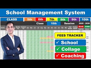 Manage Students Fees Properly in Excel