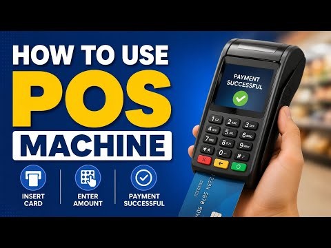 How to use Pos machine | how to use ATM card machine for payment 2026