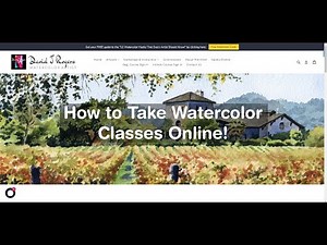 How To Take Watercolor Classes Online