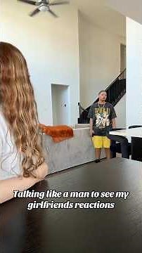 The way she was confused