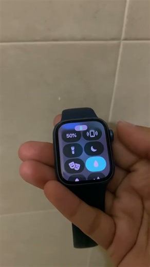 How to eject water from Apple Watch