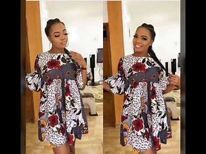 Superbe Model Pagne Africaine Robe Courte, African Fashion Styles