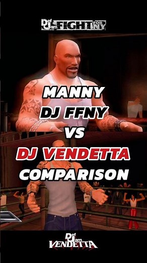 Manny Def Jam: Fight for NY vs. Def Jam Vendetta Comparison | PS2