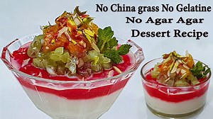 190K views · 4.2K reactions | Easy Dessert without agar agar gelatine & china grass | tasty pudding recipe | Manisha Bharani | Facebook