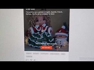 How to buy crochet pattern on Boosty