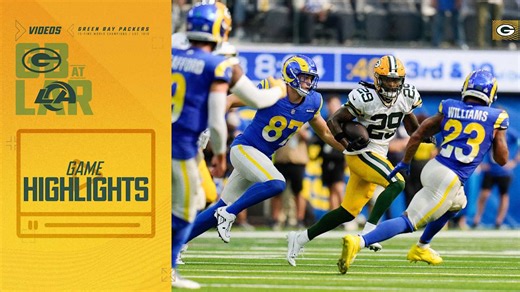 Xavier McKinney INTERCEPTION streak continues | Packers vs. Rams