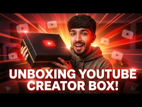 📍YouTube Sent Me a Surprise Creator Gift! 🎁🔥 (Emotional Unboxing)