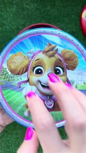 M&M’s babydoll paw patrol hello kitty sweet candy opening asmr satisfying video #asmr