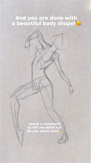 🔥How to draw human body✨#art #sketch #drawing #anatomy #easydrawing