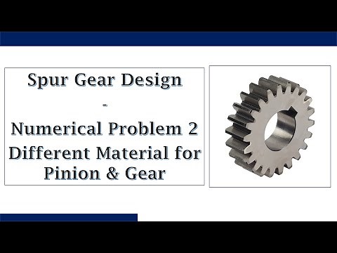 Machine Design | Spur Gear Design | Numerical Problem 2