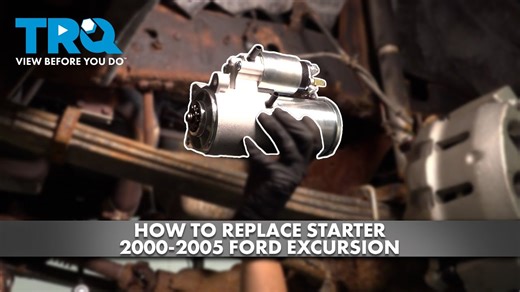 How to Replace Starter 2000-2005 Ford Excursion