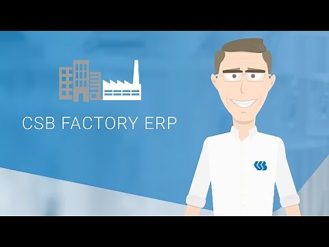CSB Factory ERP in 3 Minuten erklärt