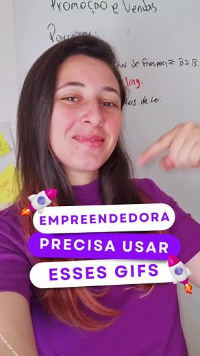 Gifs para Empreendedoras: Story Criativo com Frases e Negócios