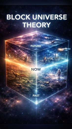 The block universe Theory Explained #reality #science #mindblowingfacts #shorts #theory