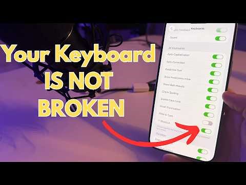 Why Your iPhone Keyboard is Typing Wrong (It's Not a Bug!)