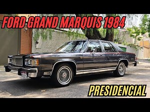 FORD Grand Marquis 1984 Este Auto Me Hizo Dedicarme A Lo Que Más Me Gusta