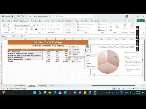 New Perspectives Excel 365 | Module 4: SAM Project B | Pacific Crest College #newperspectives