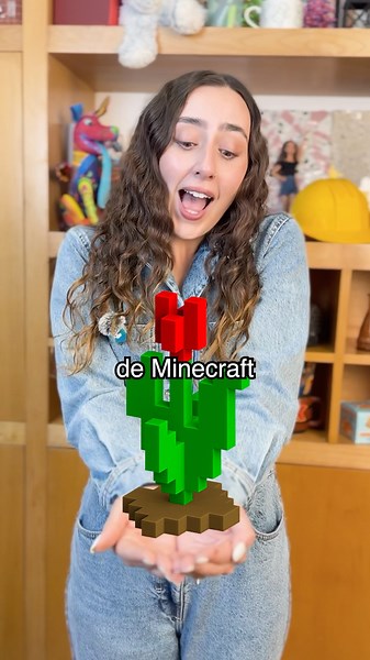 Can I make Minecraft flowers in real life?