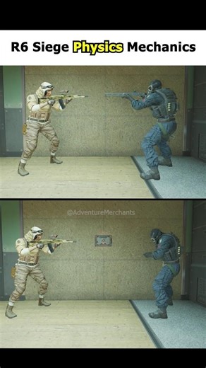 R6 Siege Physics Mechanics Part 7 #rainbowsixsiege #r6 #r6siege