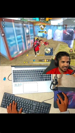 Free fire keyboard mouse gameplay | gaming shorts | #shorts