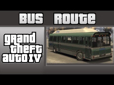 GTA IV Bus Route: 4 Grand Easton Station
