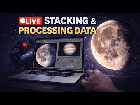 🔴 LIVE | Moon Watching 🌕 and exploring craters