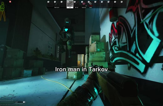 Iron man in Tarkov with @codezz @⃟ #tarkov #escapefromtarkov #ironman #marvelrivals #avengers