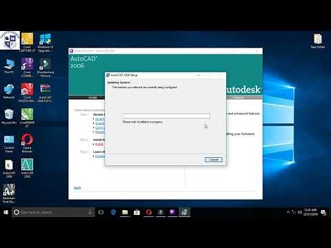 how to install Autocad 2006 autocad free